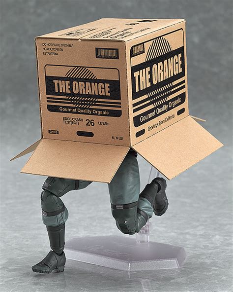 metal gear online box|solid snake in a box.